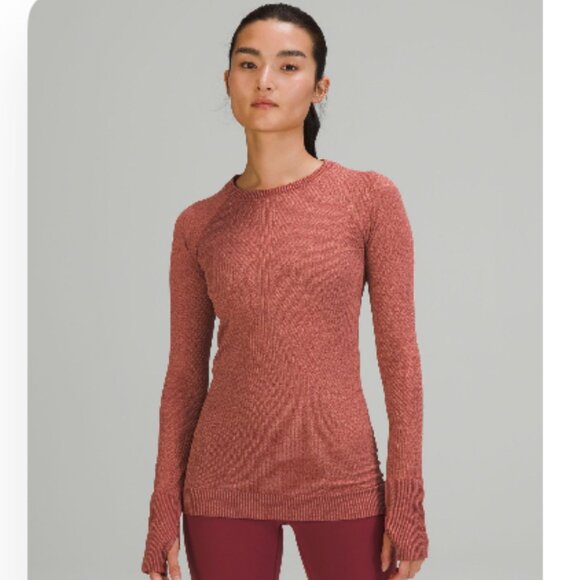Lululemon Rest Less pullover - Pink Size 8 - Picture 1 of 4
